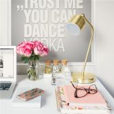 Wallprint Trust me you can dance 