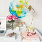 Wallprint Buttafly - Worldpuzzle 