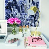 Muurprints Zicht op New York City 