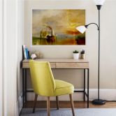 Wallprint - Turner - Die Temeraire an ihrem letzten Ankerplatz 
