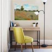 Wallprint - Monet - Mohnfeld bei Argenteuil 