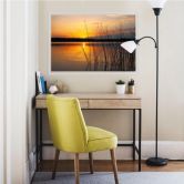 Wallprint - Sonnenuntergang am See 