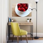 Wallprint - Himbeer-Dessert 