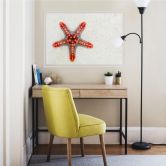 Wallprint Leuchtender Seestern 