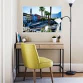Wallprint Hafen am Lago Maggiore 