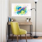 Wallprint Buttafly - Endangered green sea turtle 
