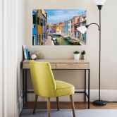 Muurprints Kleurrijk Venetie Zelfklevend 