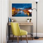 Zelfklevende Poster Canal Grande in Venetie 
