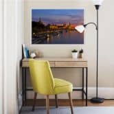 Wallprint - Dresden im Nachtlicht 