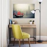 Wallprint - Sailing in Hongkong 