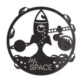 Acryldeko My Space Rakete 