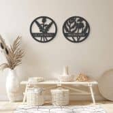 MDF Decoratie Wild Flower 