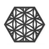 MDF - Holzdeko - Hexagon Blume des Lebens 
