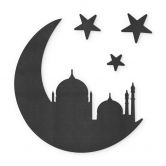 MDF - Holzdeko - Ramadan - Arabische Nacht 