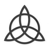 MDF Decoratie Triquetra 