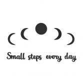 MDF Decoratie - Small Steps Every Day 