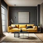 Peinture muraleale gris anthracite satiné mat - couleur intérieure - THE COLOR KITCHEN Poppy Seed 