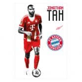 Wandtattoo FC Bayern Spieler Jonathan Tah 2025/26 