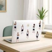DFB Sticker Spieler WM 2026, Wandtattoo Bogen 01 