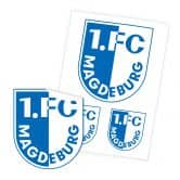 Sticker Mural FC Magdeburg Logo - 48x70 cm 