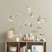 Sticker mural Kikki Belle - Un monde de souris joyeux pour les petits rêveurs (14 pièces) 