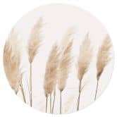 Wandtattoo Sisi & Seb - Pampas - Rund 