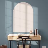 Wall Sticker Rund bue bred - Beige 