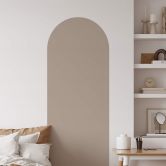 Wandtattoo Rundbogen schmal Taupe 