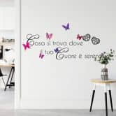 Wandtattoo Casa si trova dove 