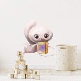 Sticker mural Les petits dragons - Plume chuchotante  