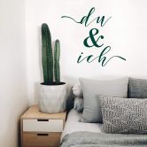 Wallsticker -  Du og jeg 