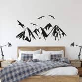 Wandtattoo Gebirge 
