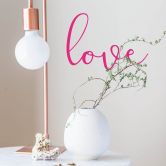 Wandtattoo - Handwritten love 