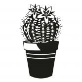 Muursticker Cactus 3 