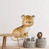 Sticker mural Petit tigre 