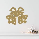 Wandtattoo Weihnachten - Kling Glöckchen 