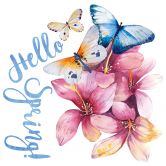 Sticker Mural Kristina Kvilis – Springtime 01  