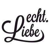 Wandtattoo Liebe muss nicht perfekt sein... (2-farbig) 