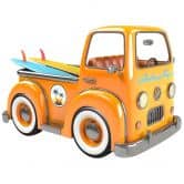 Muursticker Agullo – Beach Car 