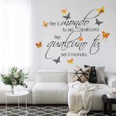 Wandtattoo Per il mondo tu sei qualcuno 