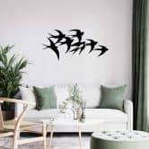 Wandtattoo Schwalbenschwarm 