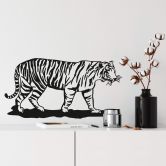 Wandtattoo Tiger Silhouette 