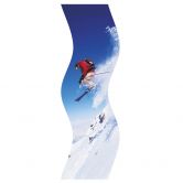 Wandtattoo Ski-Jump-Welle 
