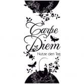 Wandtattoo Banner Carpe Diem 