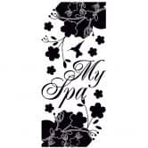 Wandtattoo Banner My Spa 