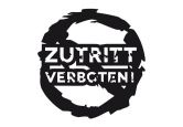 Wandtattoo Zutritt verboten! 02 