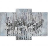Leinwandbild 3 teilig, Pflanzen Blumen Simnitło 