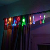 LED Lichterkette Wassertropfen mehrfarbig 