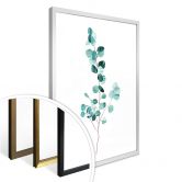 Poster Goed Blauw - Das Eukalyptusblatt 