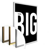 Poster Think big - black 